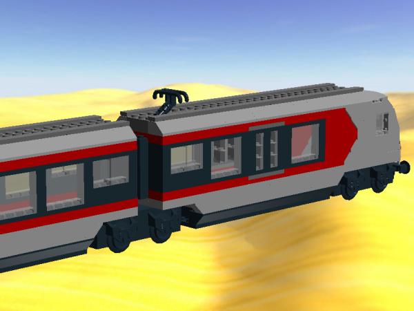 L-bahn(legobahn) Züge(Trains): SOB Flirt (Flinker leichter innovativer Regional Triebzug) Regionalzug